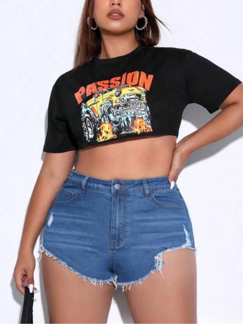 💫SHEIN💫 Raw Hem Shorts
